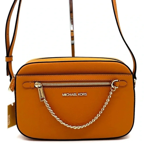 Michael Kors Large EW Crossbody Bag Cider - Picture 1 of 9